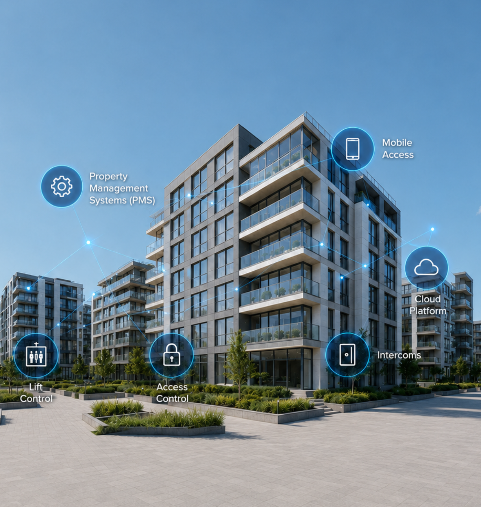 representation of integrations within BTR building