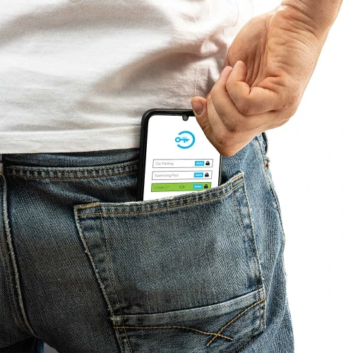 Phone with TLJ screen in back pocket