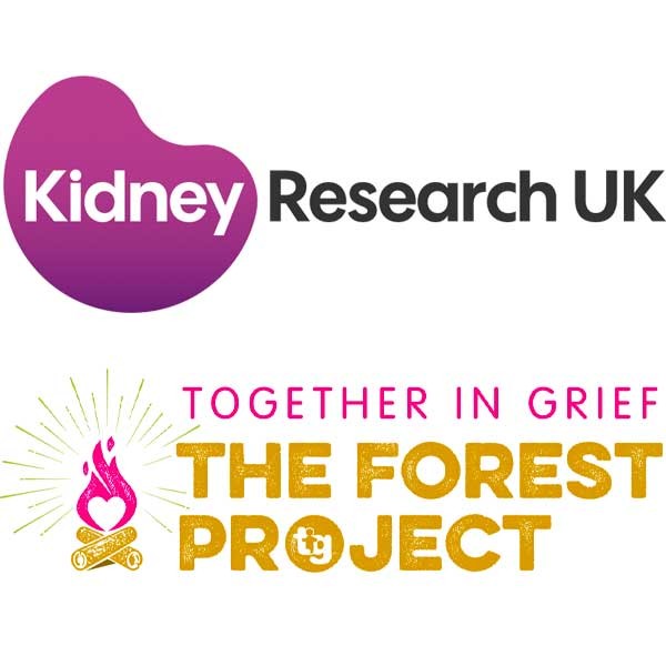 Kidney Research UK & The Forest Project logos