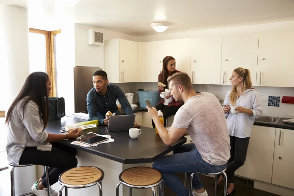 Students in room