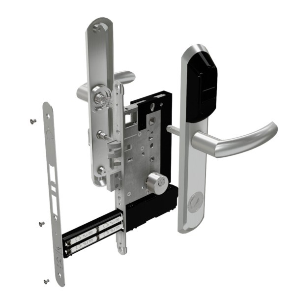 Revolution low maintenance lock exploded view